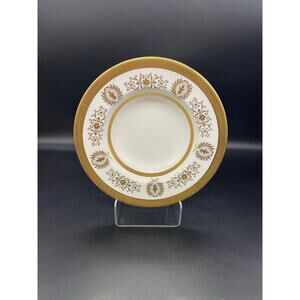 Coalport Lady Anne Fruit Bowls with Gold Encrusted Bands & Scrolls Bone China